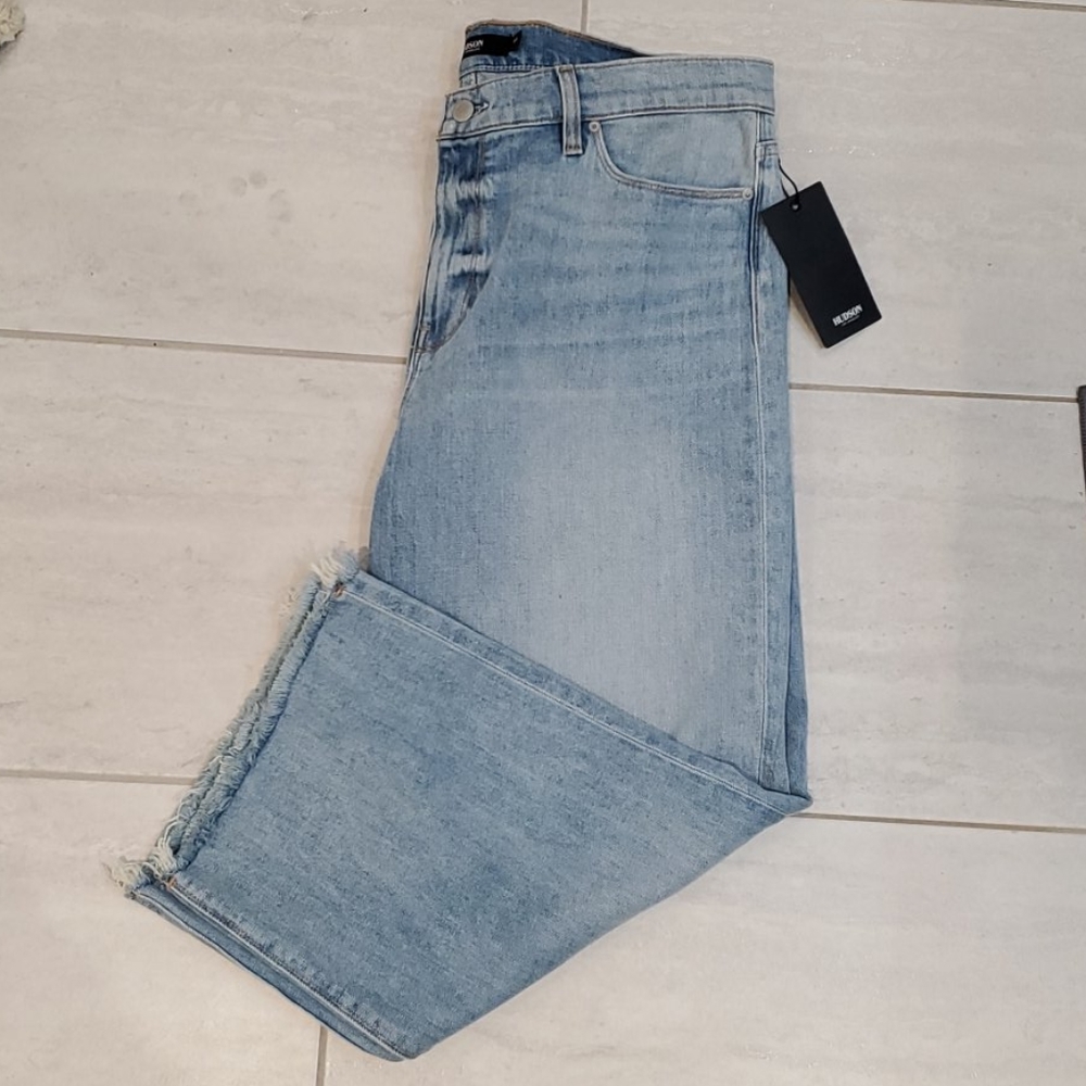 HP⚡NWT Hudson Jeans | Stella Midrise Crop Straight - Picture 5 of 15